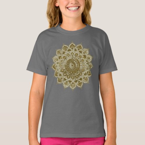 Classy Colorfully Mandala India Style 4 T_Shirt