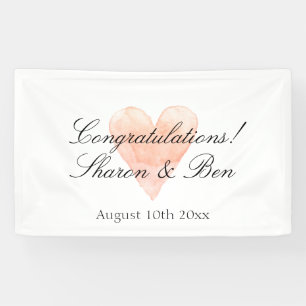 Amscan Rustikales Hochzeitsbanner „Married“ & „Congratulations“ - 2,2/2,4 M, Wimpelgirlande Zur Wiederverwendung