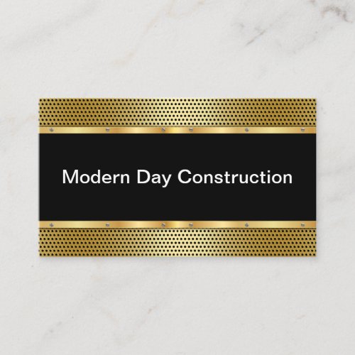 Classy Construction New Business card Template