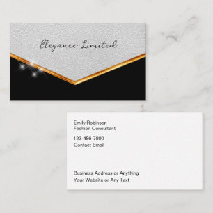 Classy Consultant Business Card Design Available