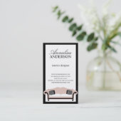 CLASSY COUCH | BUSINESS CARDS (Standing Front)