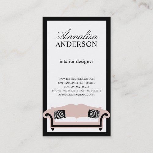 CLASSY COUCH  BUSINESS CARDS