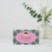 Classy Cupcake Business Card (Standing Front)
