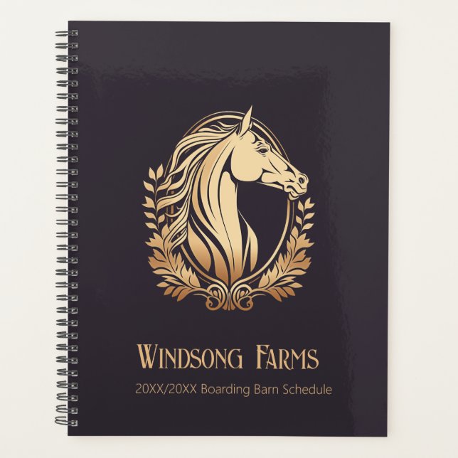 Classy Custom Equine Horse Facility Planner (Front)