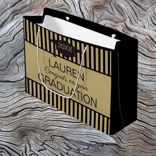 Classy! Custom GRADUATION gift bag