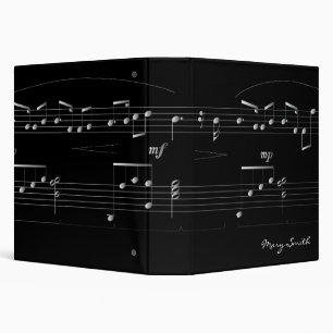 Classy Customizable Music Binder 1.5"