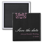 Classy : Customizable Save The Date Magnet at Zazzle