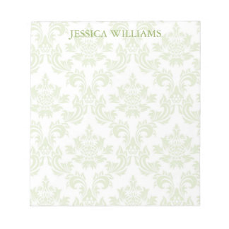 Classy Damask Notepad