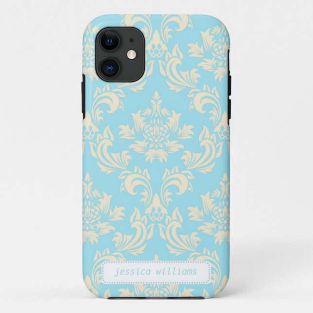 Classy Damask (Today's Best Award) Case-Mate iPhone Case (Back)