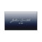 Classy Dark Blue Metal Artist Business Card
