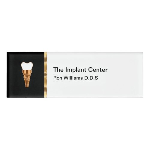 Classy Dental Implants Staff Name Tags