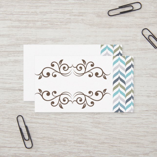 Classy Design Business Cards (Front/Back In Situ)