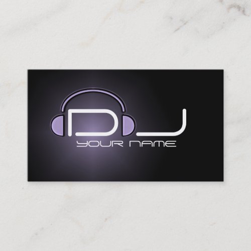 Classy DJ Business Card