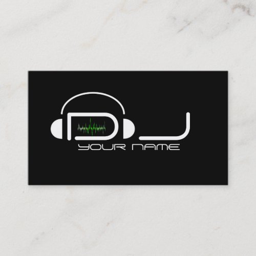 Classy DJ Business Card