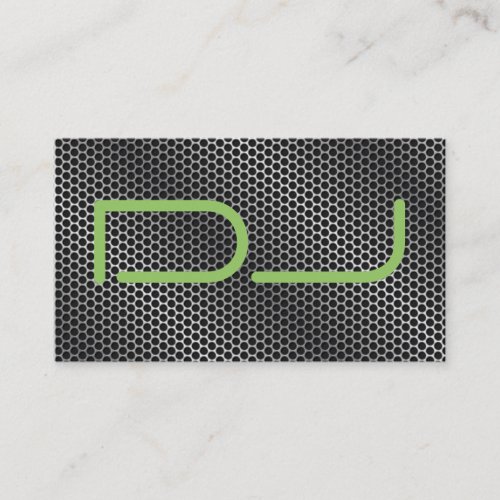 Classy DJ Business Card