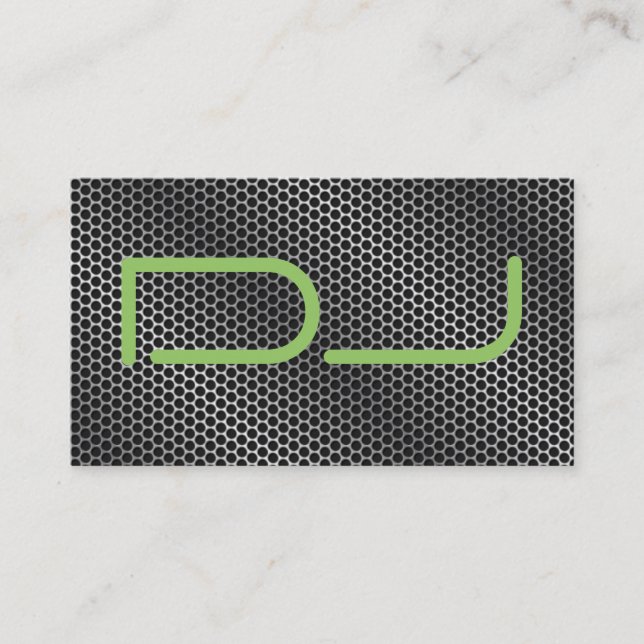 Classy DJ Business Card (Front)