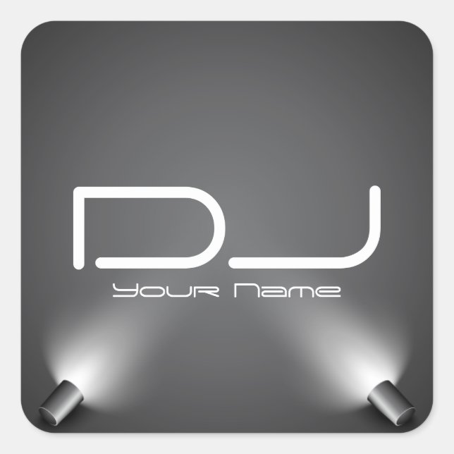 Classy DJ Sticker (Front)