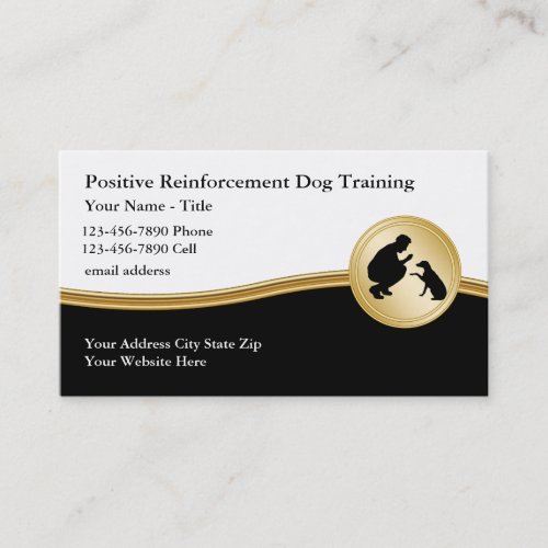 Classy Dog Canine Training Business Cards