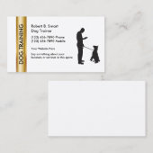 Classy Dog Training Business Cards | Zazzle