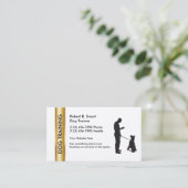 Classy Dog Training Business Cards | Zazzle