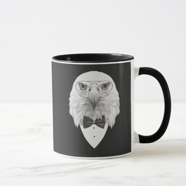 Classy Eagle Portrait Mug
