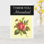 [ Thumbnail: Classy, Elegant and Respectable "Thank You" Card ]