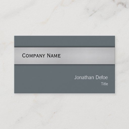 Customizable Classy Elegant Professional Business Card