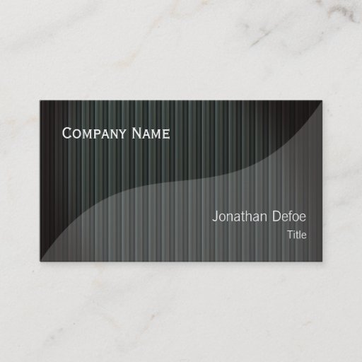 Customizable Classy Elegant Professional Business Card