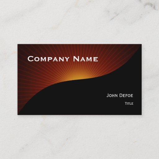 Customizable Classy Elegant Professional Business Card