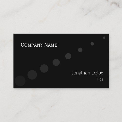Classy Elegant Professional Business Card