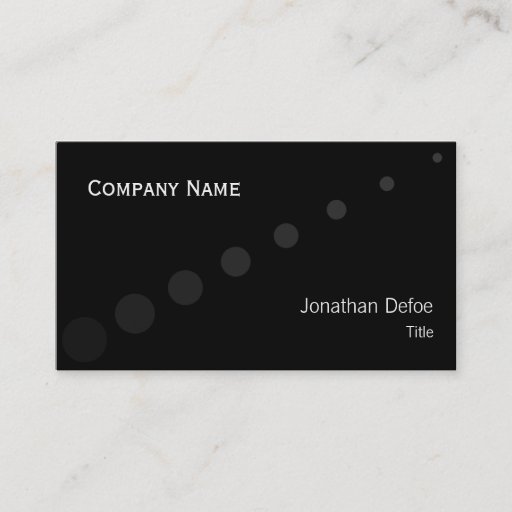 Customizable Classy Elegant Professional Business Card