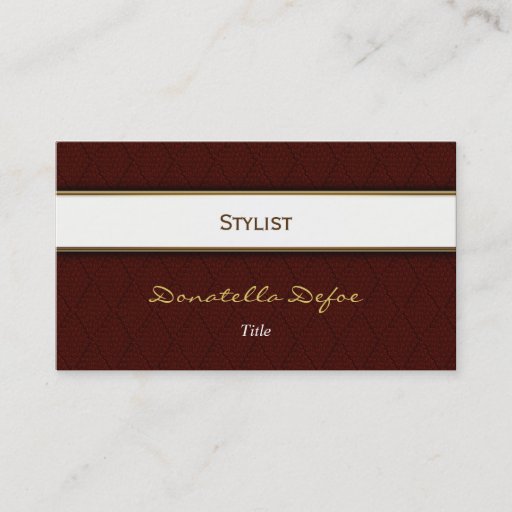 Customizable Classy Elegant Professional Business Card