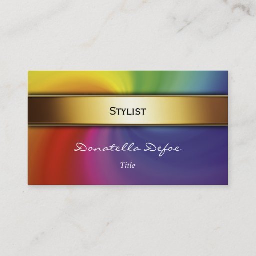 Customizable Classy Elegant Professional Business Card