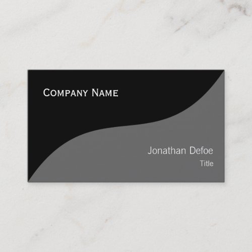 Classy Elegant Professional Business Card