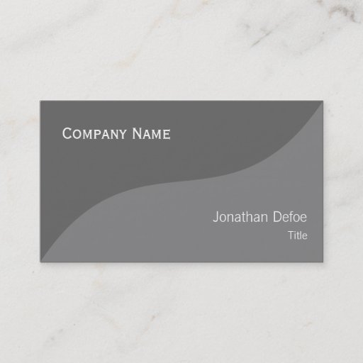 Customizable Classy Elegant Professional Business Card