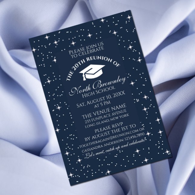 Classy, Elegant School Reunion Design Invitation (Creator Uploaded)