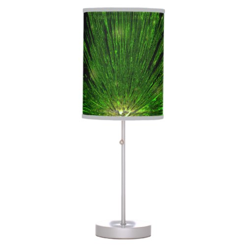 classy elegant tropical forest abstract palm leaf  table lamp