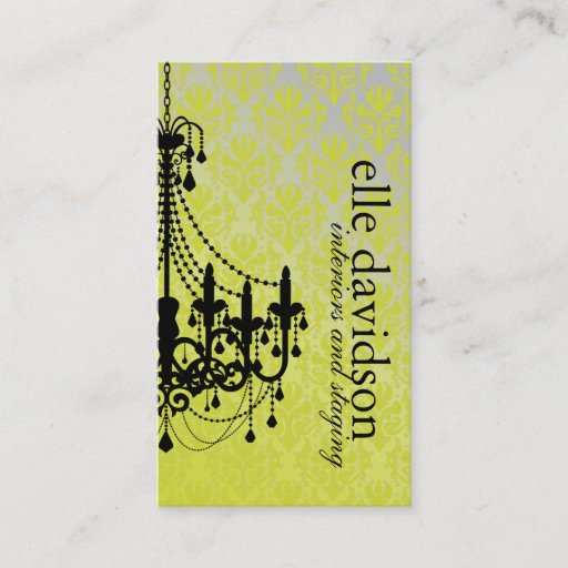 Customizable Classy Event Planner Business Card