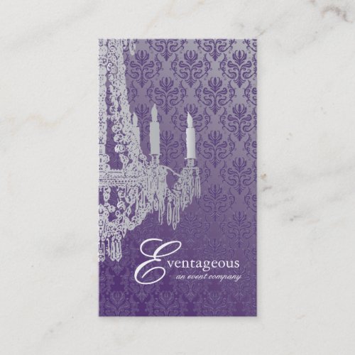 Classy Event Planner Business Card