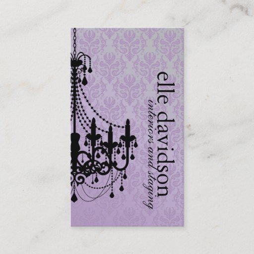 Customizable Classy Event Planner Business Card