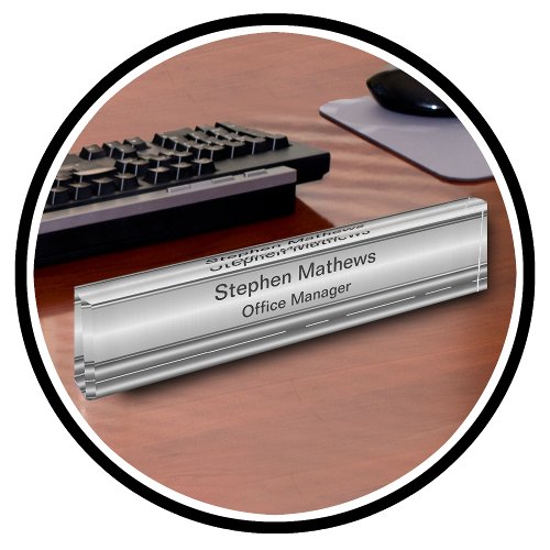 Classy Executive Desk Name Plates