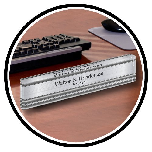 Classy Executive Gift Name Plaque Nameplate