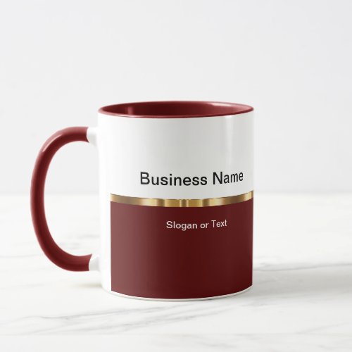 Classy Executive Swag Coffee Mug in Maroon Color