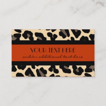 Classy & Fabulous Business Card by cami7669 at Zazzle