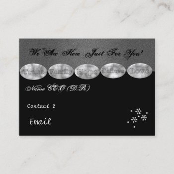 Classy Family Therapist Business Card by BusinessCardLounge at Zazzle