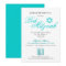 Classy Fashion Blue Theme Bat Mitzvah Birthday