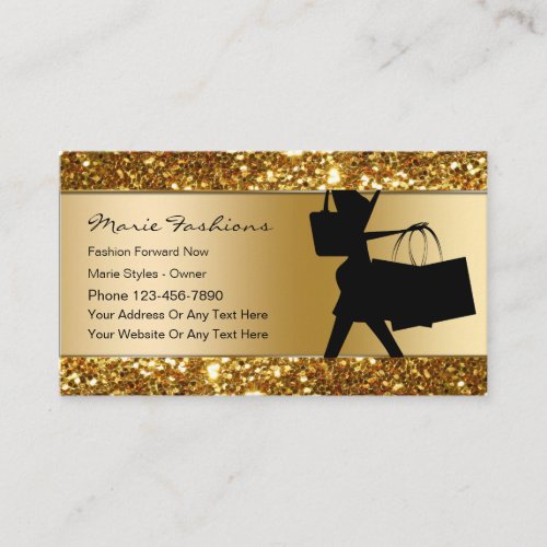 Classy Fashion Business Cards