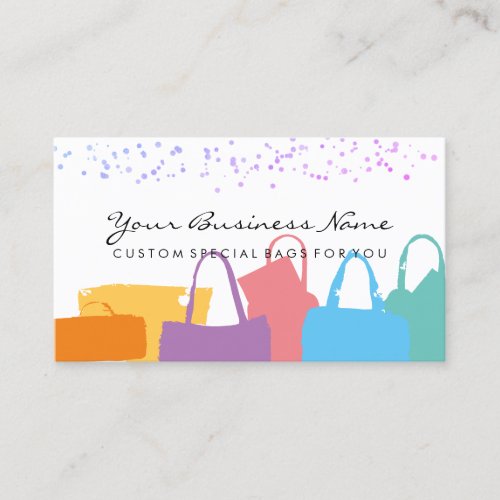 Classy Fashion Independent consultant Bags Business Card