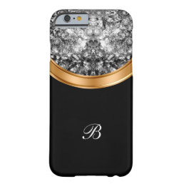 Classy Faux Crystal Bing Monogram Barely There iPhone 6 Case