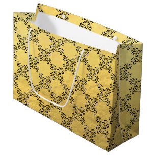 Classy Faux Gold Foil Gift Bag - Large, Glossy
